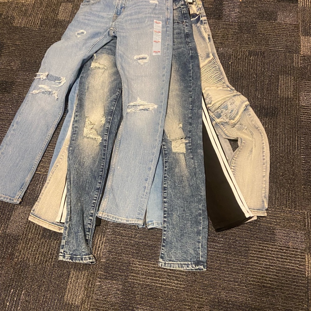 Old Navy Kids Jeans - Blue and Tan